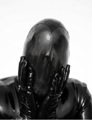 Komplett Face – Micro-Perforierte Latex Maske